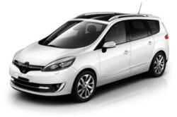  Set perdele auto interior 5 piese pentru Renault Grand Scenic III Facelift 2013-2016 (240718-1)