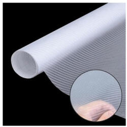  Folie carbon 3D transparenta anti-bule, PVC, 1.5 m x 1 m (CF39) (TCT-5475)