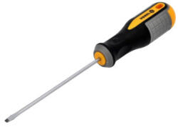  Surubelnita dreapta 3x100 mm din otel CrV, varf magnetizat, maner ergonomic (241018-1) Surubelnita