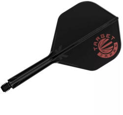 Target Japan Darts toll és szár egyben Target Japan K-Flex fekete, no6 toll és hosszú szár