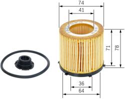Bosch Filtru ulei BOSCH F 026 407 178 (F 026 407 178) - fixbox