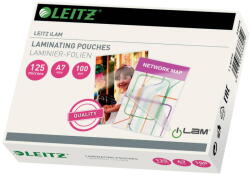 Leitz Folie laminare LEITZ, la cald, A7, 125 mic, 100 buc/set (L-33805)