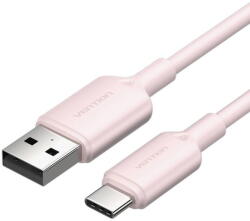 Vention USB 2.0 A Male to C Male 3A Cable Vention CTQPH 2M (Pink) (49815) - forit