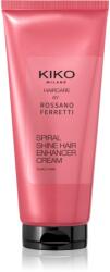 KIKO Milano Spiral Shine Hair Enhancer Cream öblítést nem igénylő hajkúra göndör hajra 200 ml