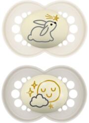 MAM Original Night 16m+ cumi Grey/ Beige 2 db