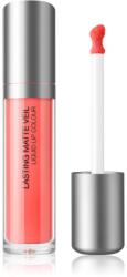 KIKO Lasting Matte Veil hosszantartó folyékony rúzs matt hatással árnyalat 10 Magnetic Coral 4 ml