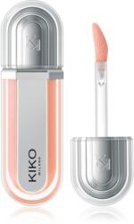 KIKO 3D Hydra Xtreme Lipgloss hidratáló ajakfény a telt ajkakért árnyalat 01 Pink Glacier 6 ml