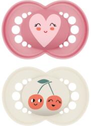 MAM Original 6+ months cumi Pink/ Beige 2 db