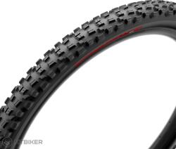 Pirelli Scorpion E-MTB M 27.5x2.6" HardWALL, SmartGRIP Gravity, külső gumi, TLR, kevlár, piros
