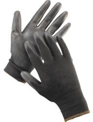 DCT Mănuși de protecție DCT Bunting tricotate din nailon, imersate în poliuretan, negre, mărimea 10, 1 pereche (N10556E-10)