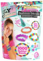 WeCool Ily gumikarkötő készítő szett tasakban 50 db karkötőhöz (112414)