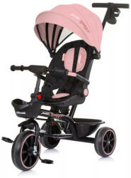 Chipolino Max Sport tricikli kupolával - Powder pink - pepita