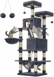 Feandrea Nagy macskakaparó, 168 cm magas, füstszürke | feandrea (PCT165G01) - pepita