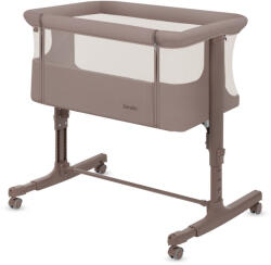 Lionelo Aurora 3in1 babaöböl, babaágy és bölcső - Beige Taupe - pepita