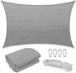 Leziter Rana napvitorla négyszög alakú 5x6 m szürke