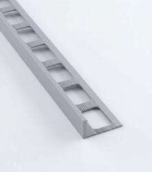 Havos Lezáró léc "L" Havos világosszürke matt, porszórt alumínium hosszúság 250 cm, peremmagasság 11 mm, ALKMSS11250 (ALKMSS11250)