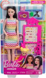 Mattel Barbie You can be anything JCR77 - Profesoara, cu părul negru (JCR77) Papusa Barbie
