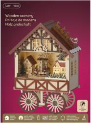 Lumineo Christmas Booth LED dekoráció Lumineo, 20, 5x10, 3xH27, 5 cm, 4 LED, fa