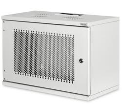 ASSMANN Falra szerelhető rack szekrény, Digitus, szürke (DN-19-07U-S-PD)