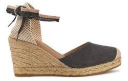 GENUINS Női espadrillák Genuins, G105907, Textil, 39 EU, Fekete (0000304791345_39)