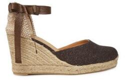 CASTANER női espadrillák, 021767-4028, Textil, 37 EU, Barna (0000304972232_37)