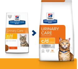 Hill's Hill' s Prescription Diet Feline Urinary Care c/d Multicare Chicken 12 kg - SÉRÜLT CSOMAGOLÁS
