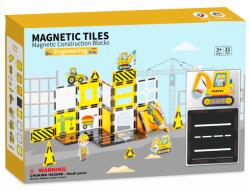  Set de construcție magnetic - Șantier 31 buc (SK31SYS-56034)