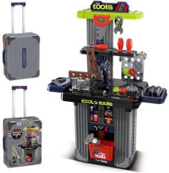  2v1 Valiză și atelier cu unelte (SK21X-102A) Set bricolaj copii
