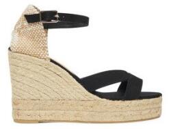 CASTANER női espadrillák, 025761-100, textil, 38 EU, fekete (0000304972669_38)