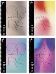 Cool School Spirálfüzet sima Pastel A/4 70 lapos vegyes színek - vectraline