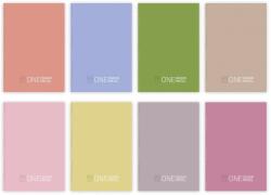 Cool School Spirálfüzet vonalas One Colour Pastel A/4 70 lapos vegyes színek - vectraline