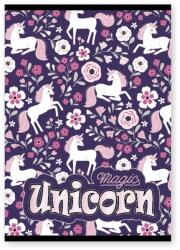 Cool School Füzet sima Magical Unicorn A/5 20-32 vegyes minták