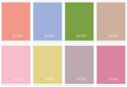 Cool School Füzet vonalas One Colour Pastel A/5 21-32 4-8. osztályos vegyes színek