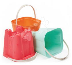 Ecoiffier Vödör Bástya Castle Bucket Écoiffier 3 fajta 18, 5 cm magas 18 hó-tól (ECO0611-A)