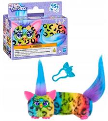 Hasbro Mini jucarie de plus interactiva, Furby Dj Furblets, Rain-Bow-Kat, G1783 (N000G1783_001w)