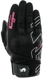 Furygan Mănuși de motocicletă Furygan Jet Neon D3O® Evo pentru femei, negru-alb-roz (FUR4640-1027)