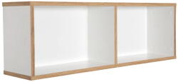 Roba Fehér gyerek fali könyvespolc 90x29 cm Finn - Roba