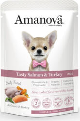  AmaNova Dog GF Pouch Adult Tasty Salmon & Turkey P06 100 g - webshop