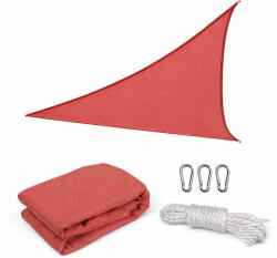 Leziter Rana napvitorla háromszög alakú 4x4x4 m piros (MXR-03-Red) - snaigeshop