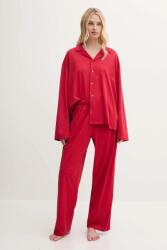 PANGAIA pamut pizsama - piros S