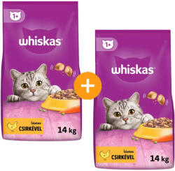 Whiskas Száraz Macskatáp (Csirke) - 2x14 kg