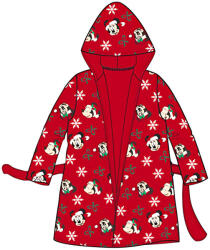  Disney Minnie Red Snow Karácsonyi gyerek köntös 3 - 8 év / 98 - 128 cm (SNXXH20059B)