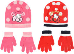  Hello Kitty Cute Dots gyerek sapka + kesztyű szett 52-54 cm (SNXHY40075)