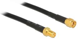 Delock RP-SMA dugó > RP-SMA jack CFD200 antenna kábel - 1m (89423) (89423) (89423)