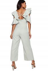 Boohoo Overál Hosszú Elegáns Zöld Rzm L