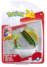 Pokémon Clip N Go - Cuibul lui Treecko cu minge (PKW3639) Figurina