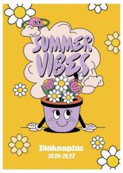 TopTimer Diák zsebkönyv TOPTIMER papírborító B/6 heti 120x170mm Summer 2026-2027 (27D100J-00G) - tonerpiac