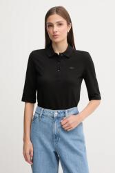Lacoste pamut póló - fekete 36 - answear - 23 990 Ft