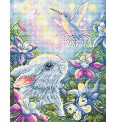  Keresztszemes hímzés- Keresztszemes hímzés- Hímző szett Nyári pompa Letist (LETI L8054)