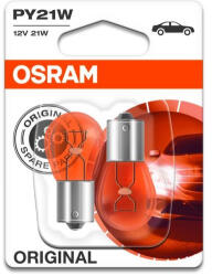 OSRAM Izzó 12V PY21W sárga (2 db) - OSRAM